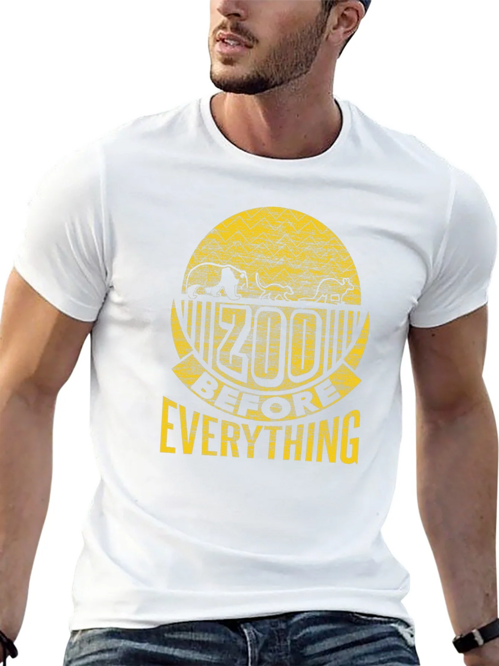 Zoo Before Everything Black Graphic Tee product image 12