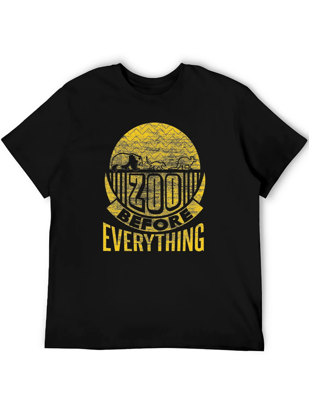 Zoo Before Everything Black Graphic Tee product image 5