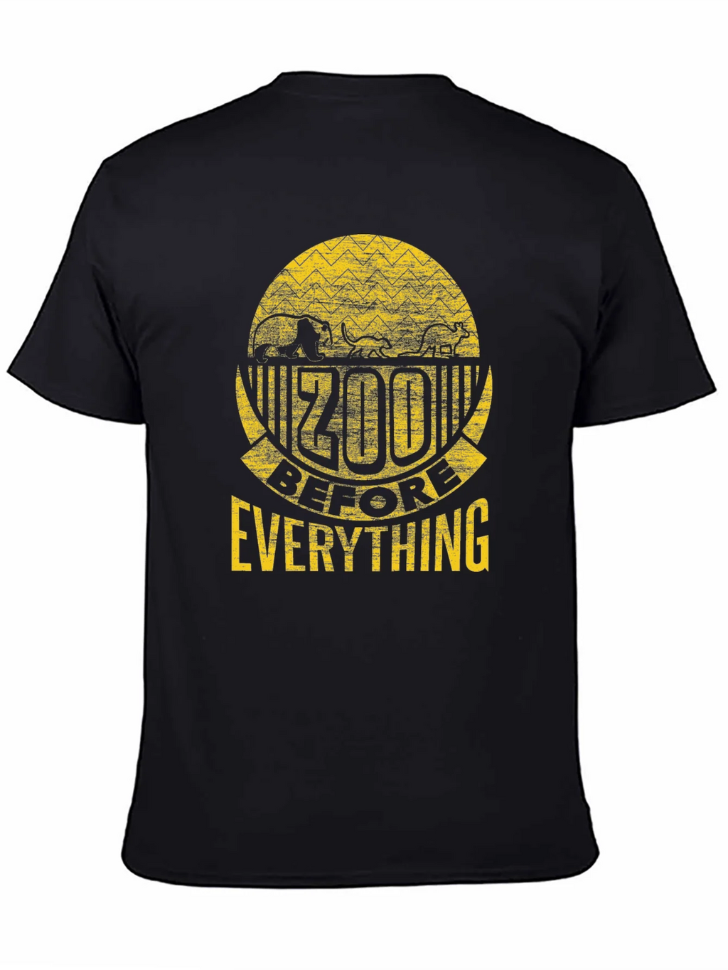 Zoo Before Everything Black Graphic Tee product image 4