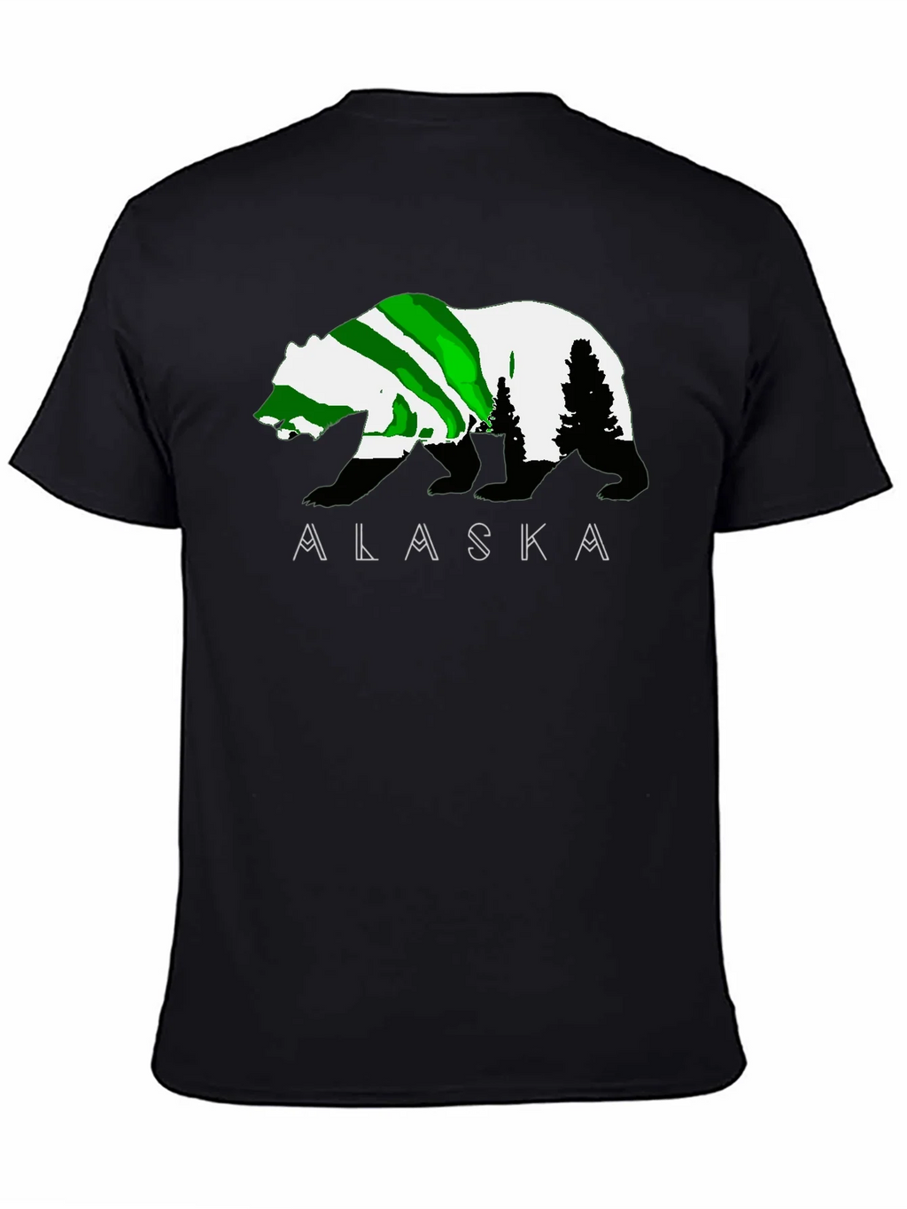 Alaska Bear Graphic T-Shirt - Outdoor Adventure Tee product image 4