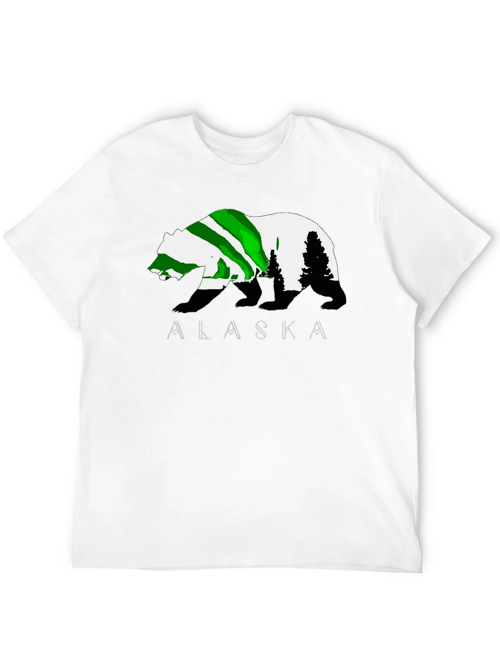 Alaska Bear Graphic T-Shirt - Outdoor Adventure Tee product image 10