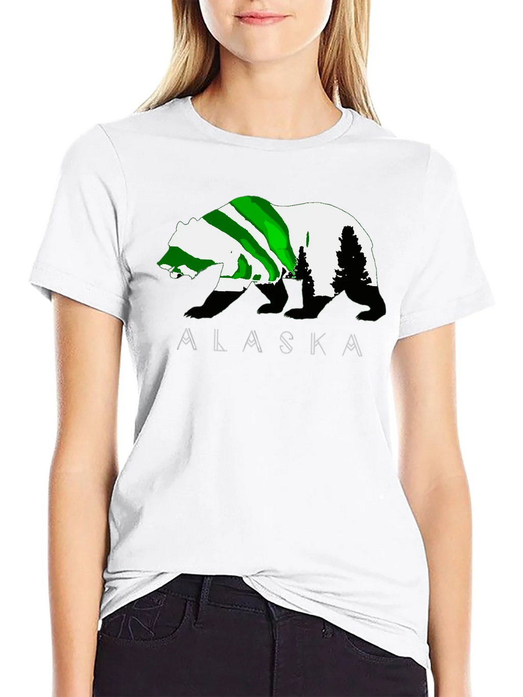 Alaska Bear Graphic T-Shirt - Outdoor Adventure Tee product image 8