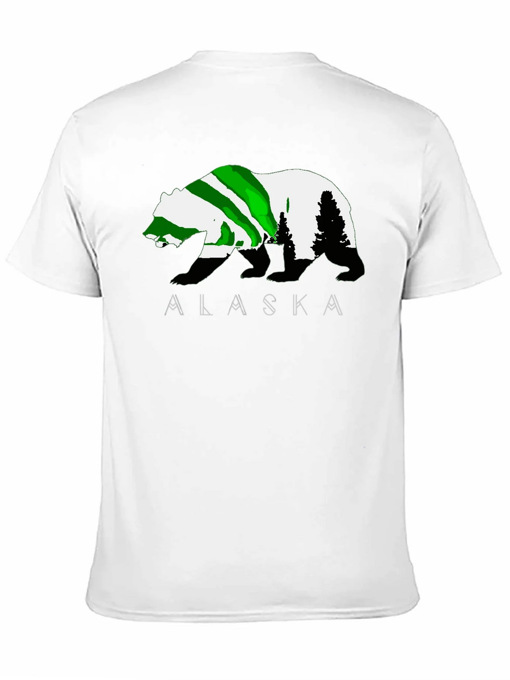 Alaska Bear Graphic T-Shirt - Outdoor Adventure Tee product image 9