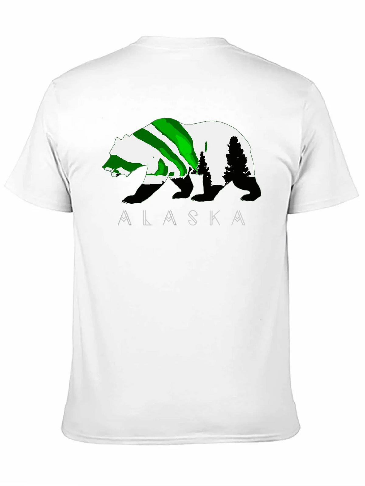 Alaska Bear Graphic T-Shirt - Outdoor Adventure Tee product image 9