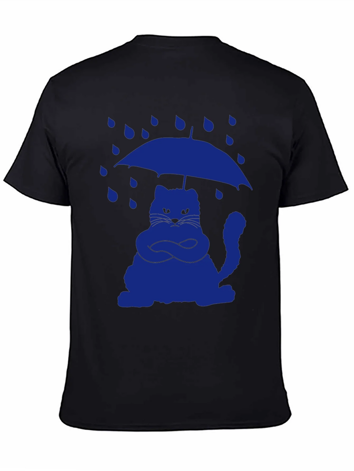 Grumpy Cat Umbrella T-Shirt - Rain or Shine Style product image 3