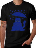 Grumpy Cat Umbrella T-Shirt - Rain or Shine Style product image 1