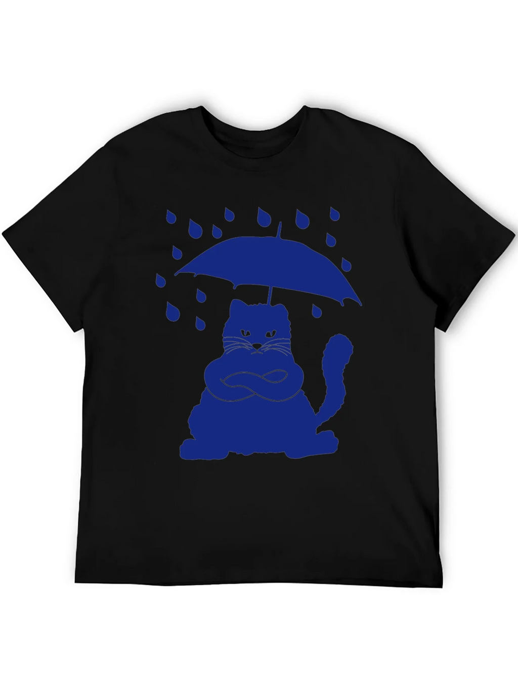 Grumpy Cat Umbrella T-Shirt - Rain or Shine Style product image 4