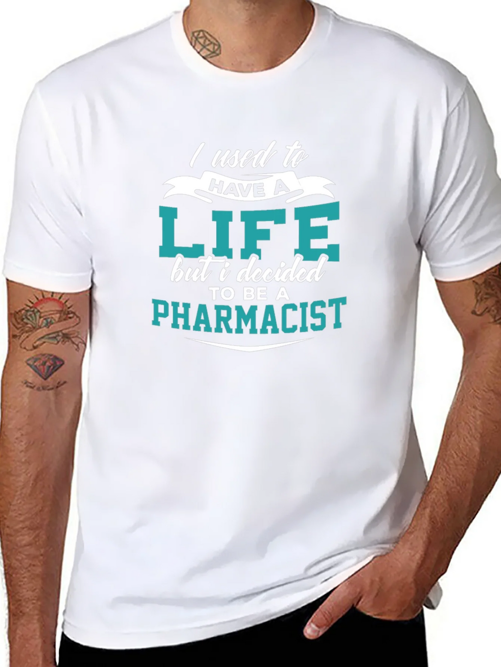 Pharmacist Life Funny T-Shirt product image 7