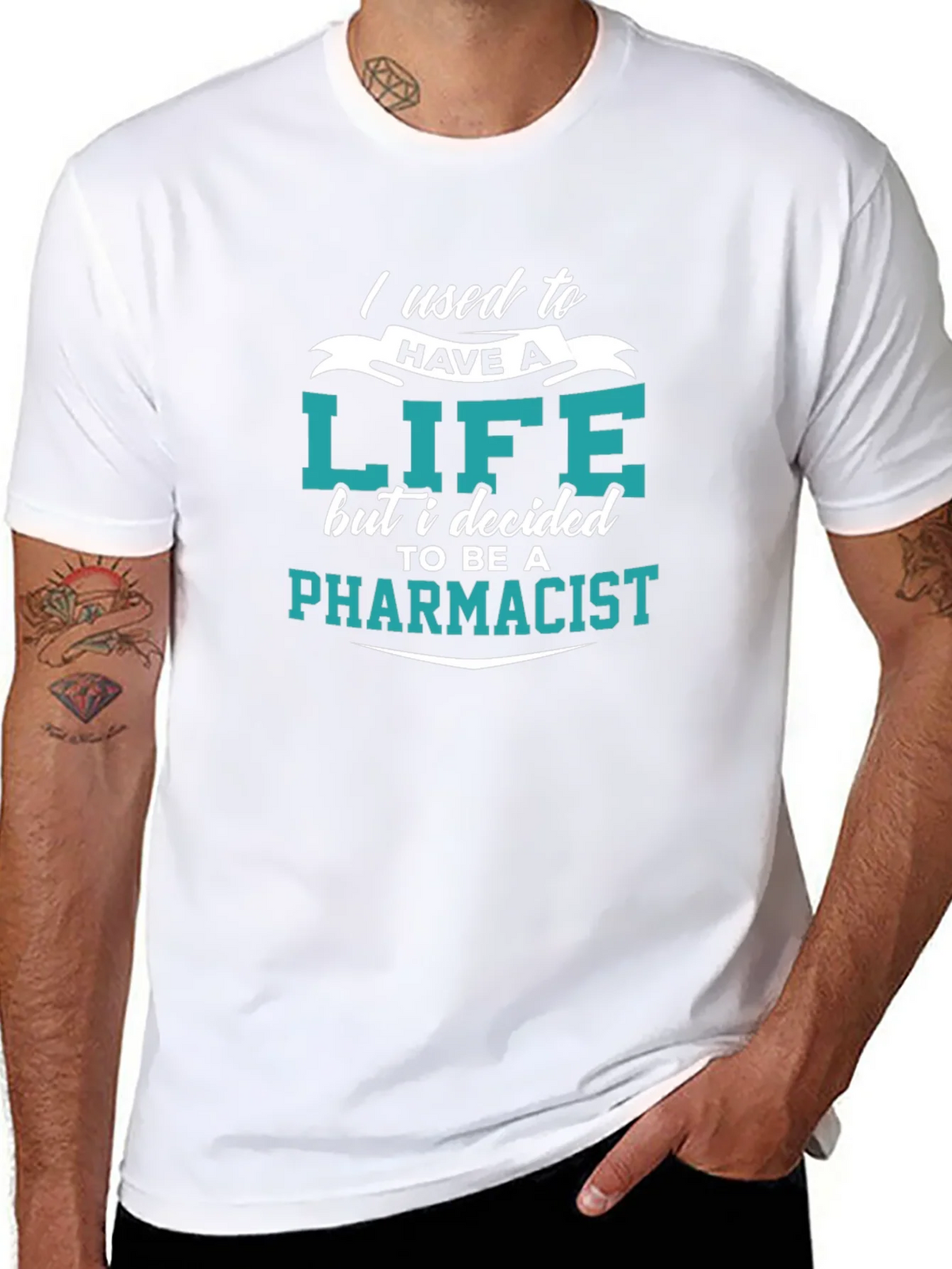 Pharmacist Life Funny T-Shirt product image 7