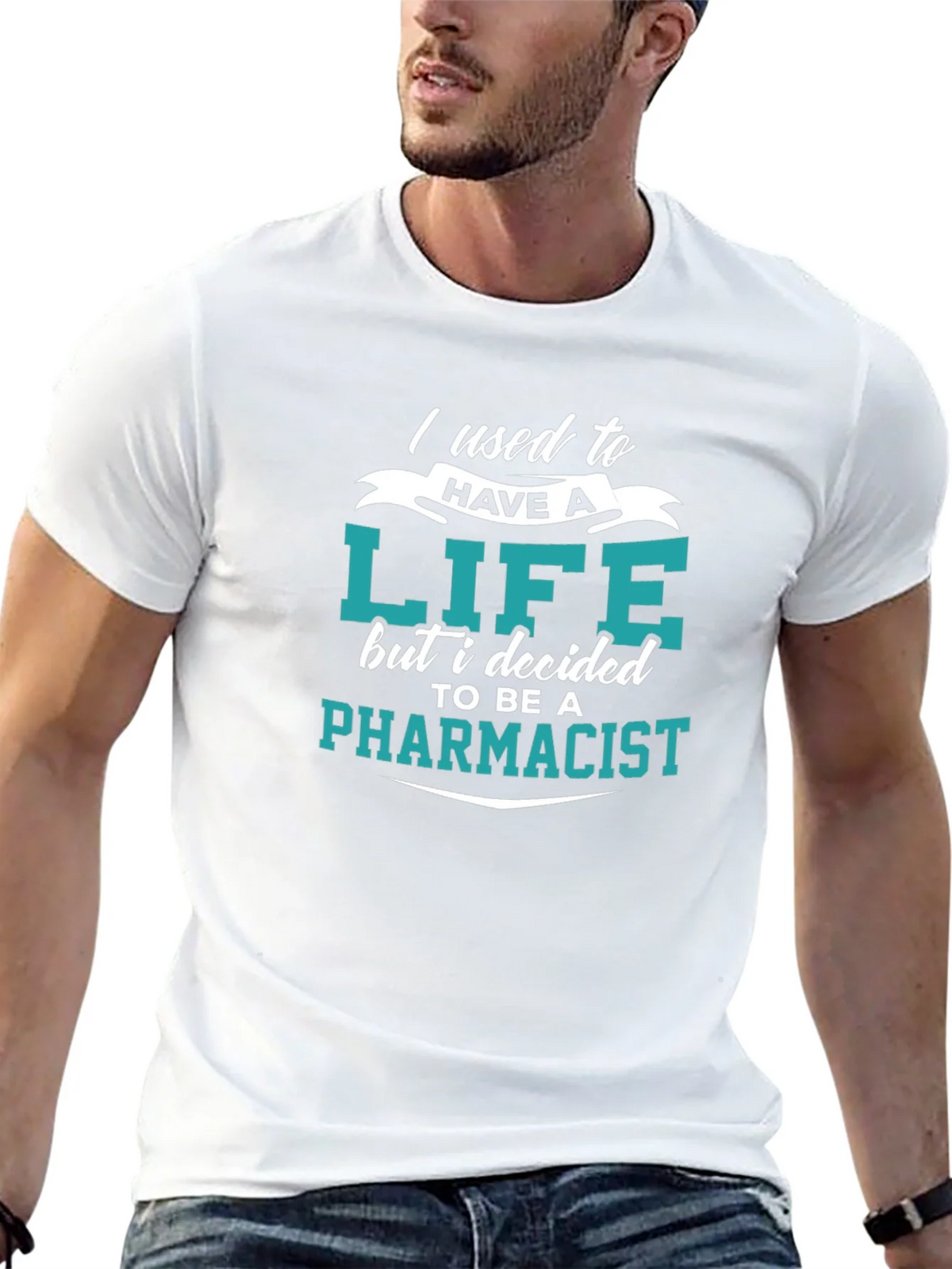 Pharmacist Life Funny T-Shirt product image 12