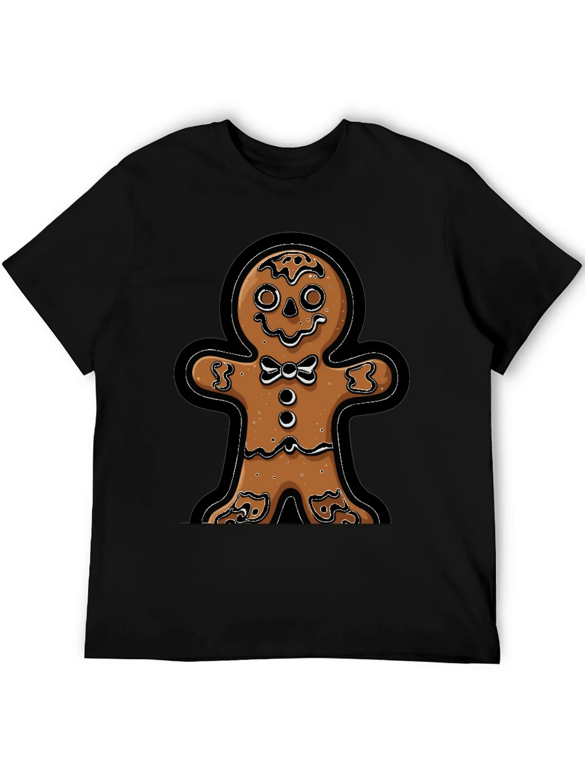 Gingerbread Man T-Shirt - Festive Holiday Apparel product image 5