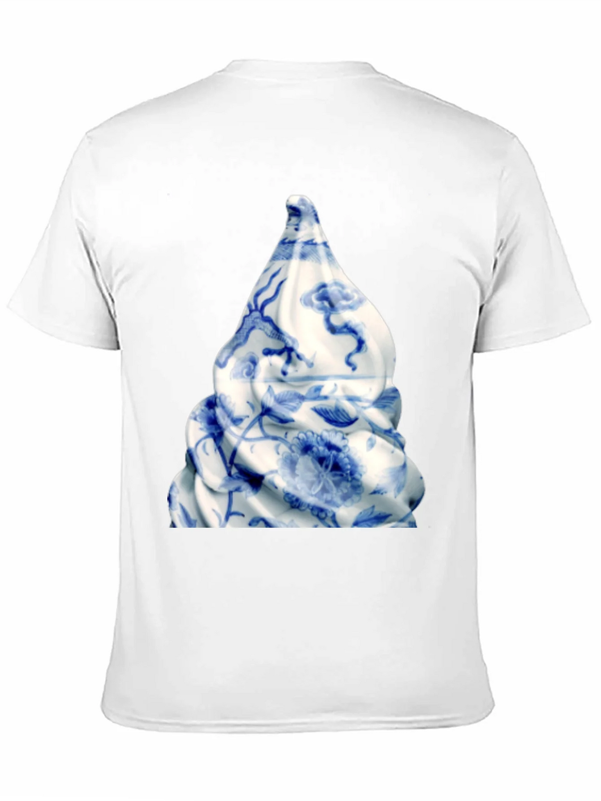 Porcelain Swirl Graphic T-Shirt product image 10