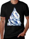 Porcelain Swirl Graphic T-Shirt product image 1