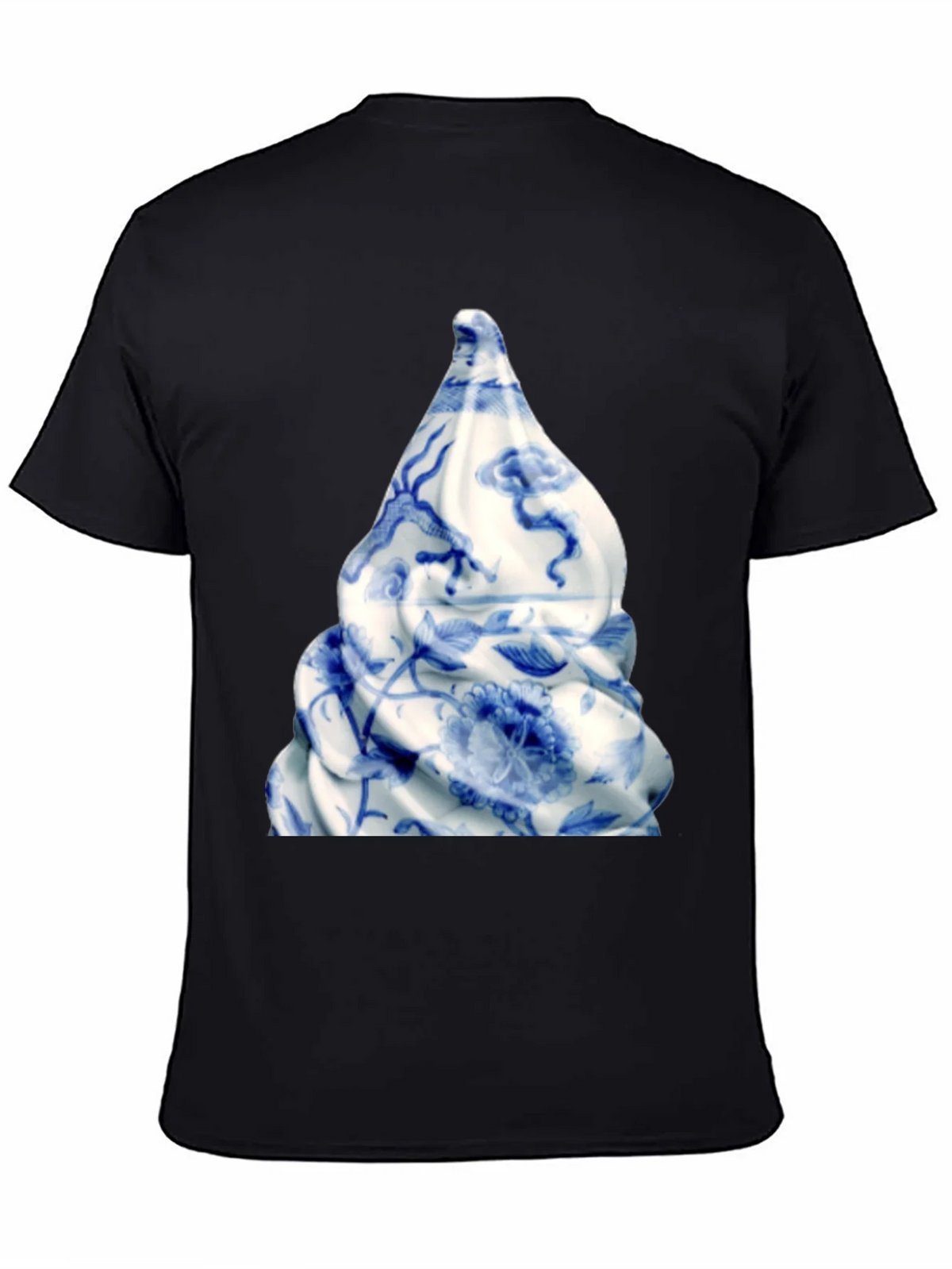 Porcelain Swirl Graphic T-Shirt product image 4