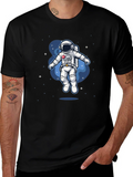 Astronaut Space Graphic Tee - Black product image 1