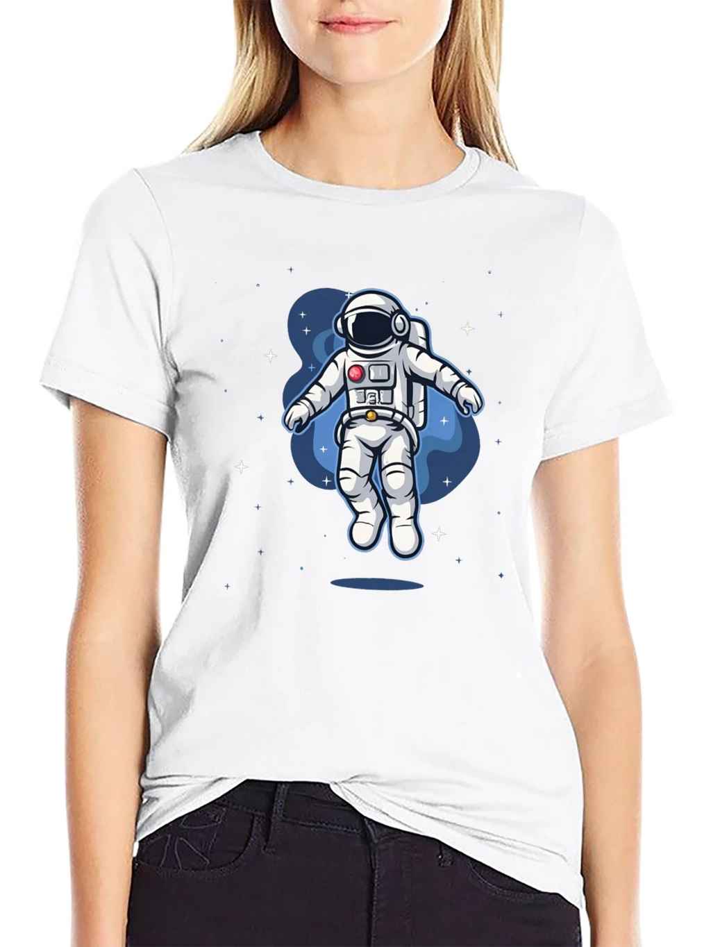Astronaut Space Graphic Tee - Black product image 7