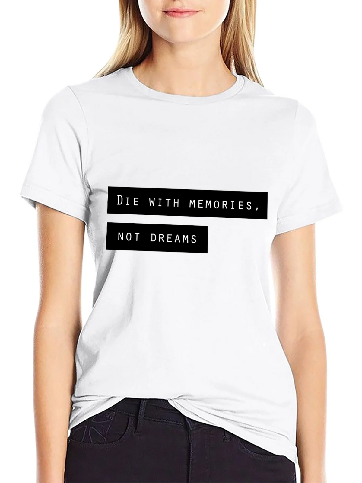 Die With Memories T-Shirt - Motivational Graphic Tee product image 5