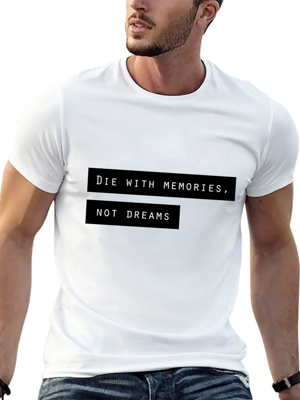 Die With Memories T-Shirt - Motivational Graphic Tee product image 8