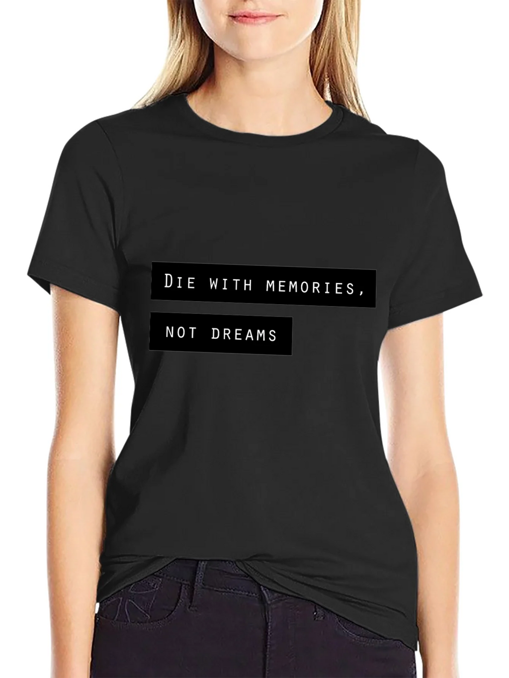 Die With Memories T-Shirt - Motivational Graphic Tee product image 1