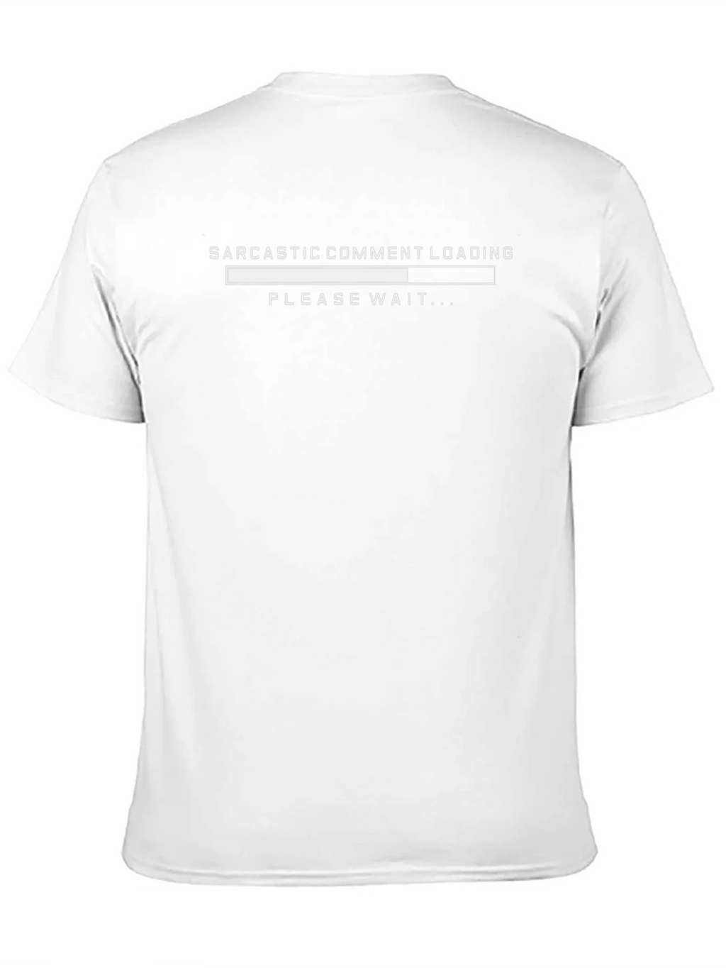 Sarcastic Comment Loading Black T-Shirt product image 10