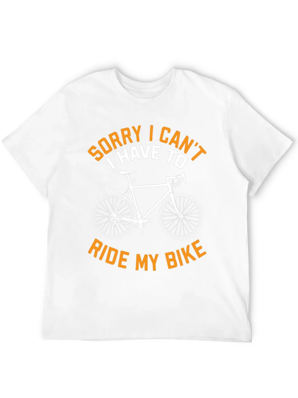 Sorry I Cant I Have To Ride My Bike T-Shirt product image 7