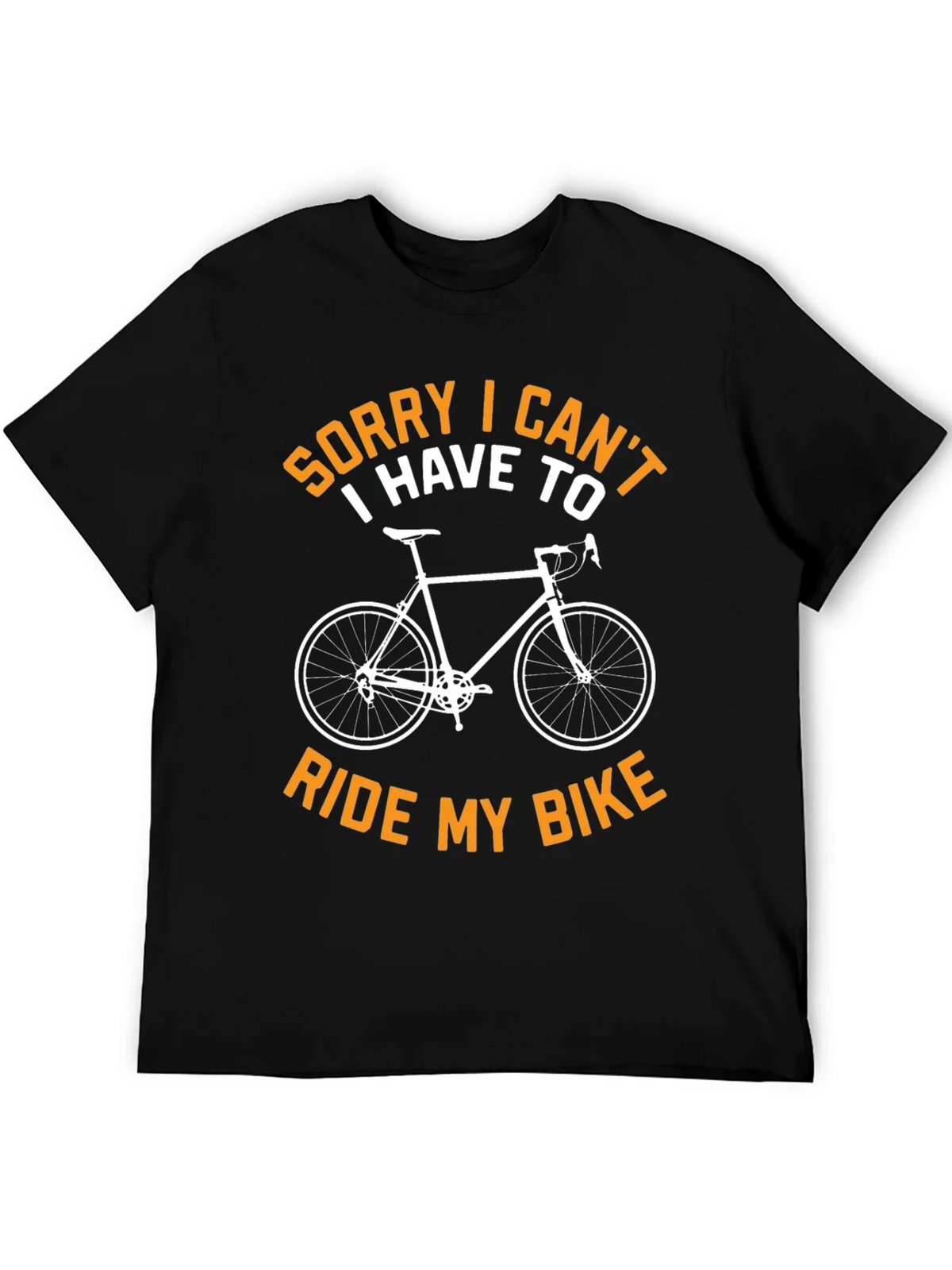 Sorry I Cant I Have To Ride My Bike T-Shirt product image 5