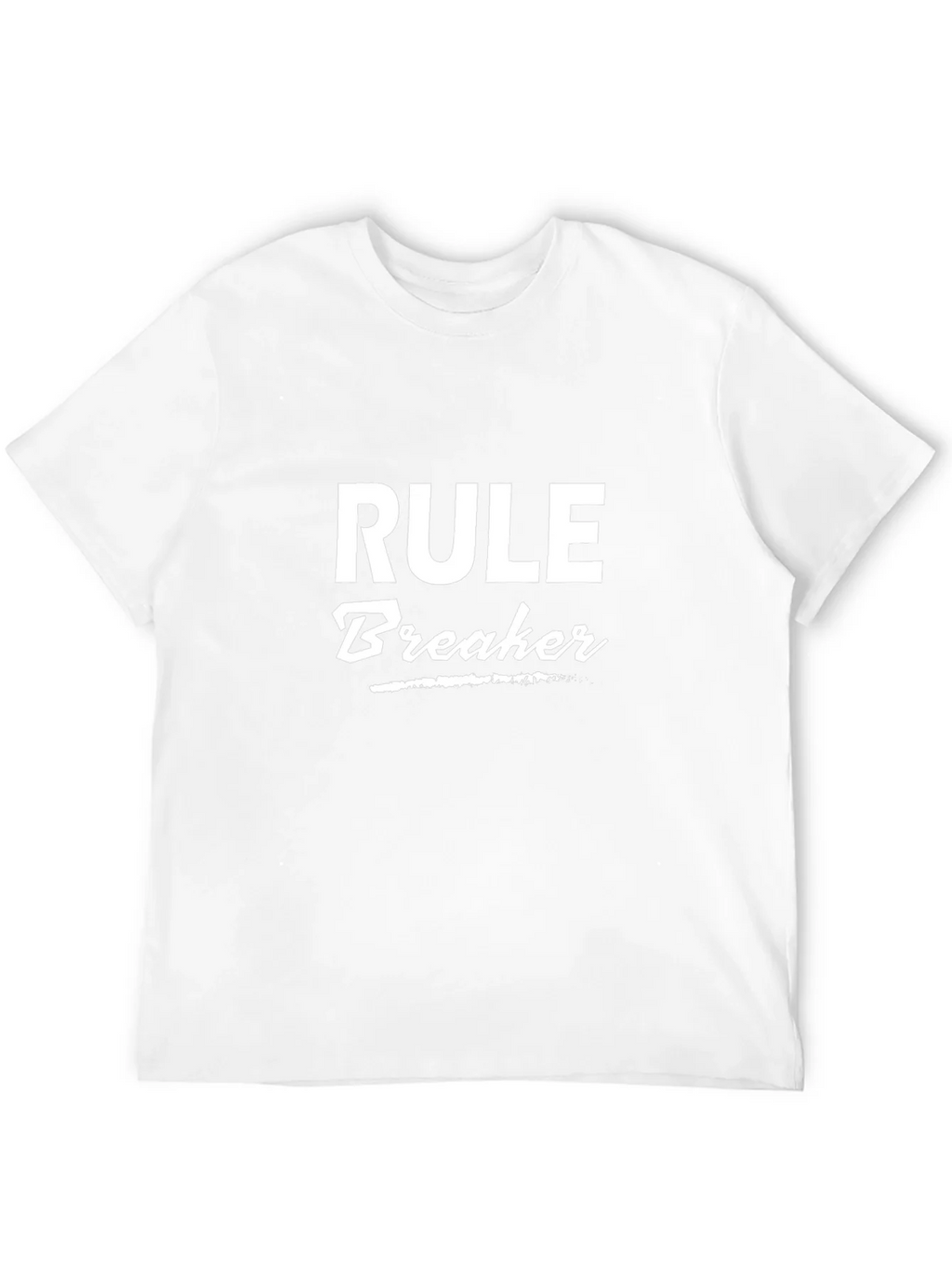 Rule Breaker Graphic Tee - Black Cotton T-Shirt product image 11