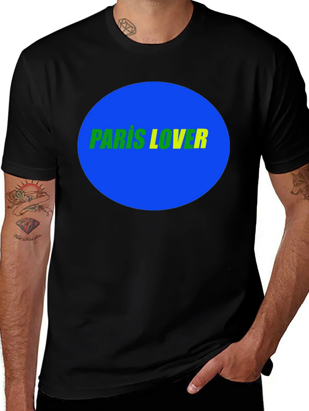 Paris Lover Graphic T-Shirt - Bold Design product image 1