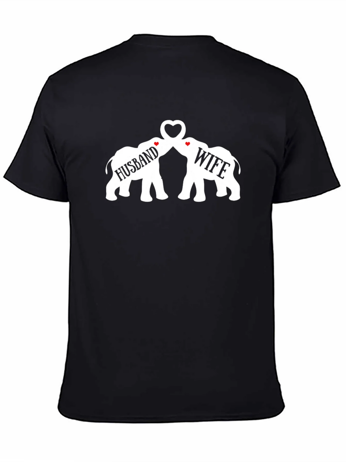 Husband & Wife Matching Elephant T-Shirt product image 4