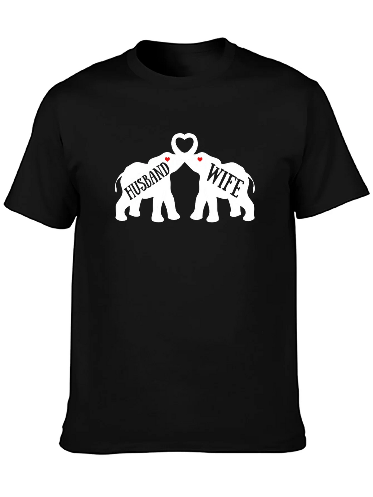 Husband & Wife Matching Elephant T-Shirt product image 3