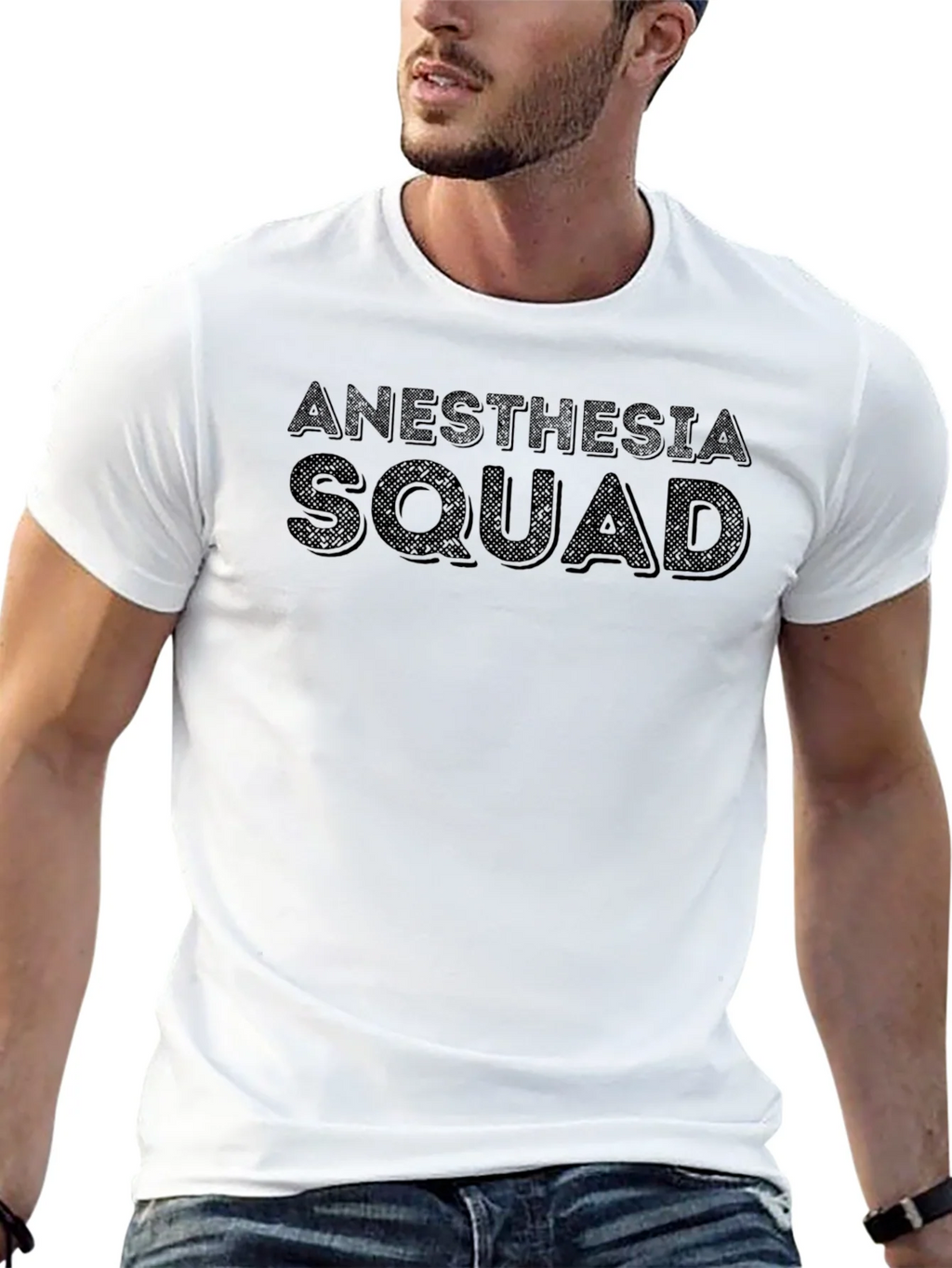 Anesthesia Squad Black T-Shirt - Medical Team Apparel product image 12