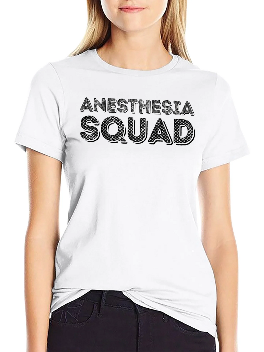 Anesthesia Squad Black T-Shirt - Medical Team Apparel product image 8