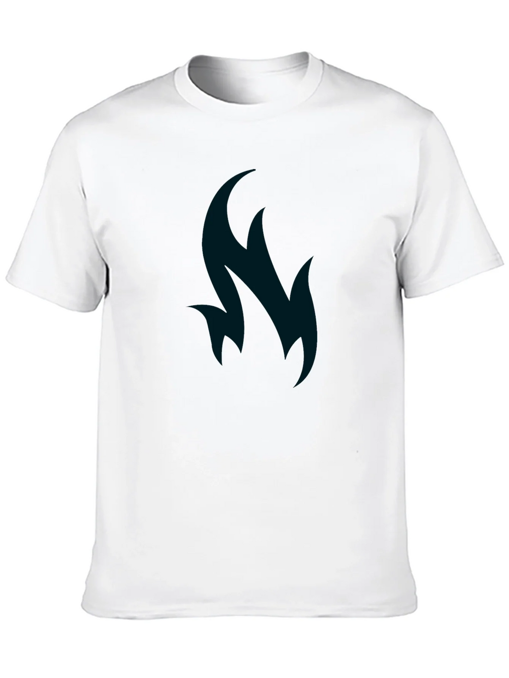 Abstract Flame Graphic Tee - Soft Cotton Blend product image 8