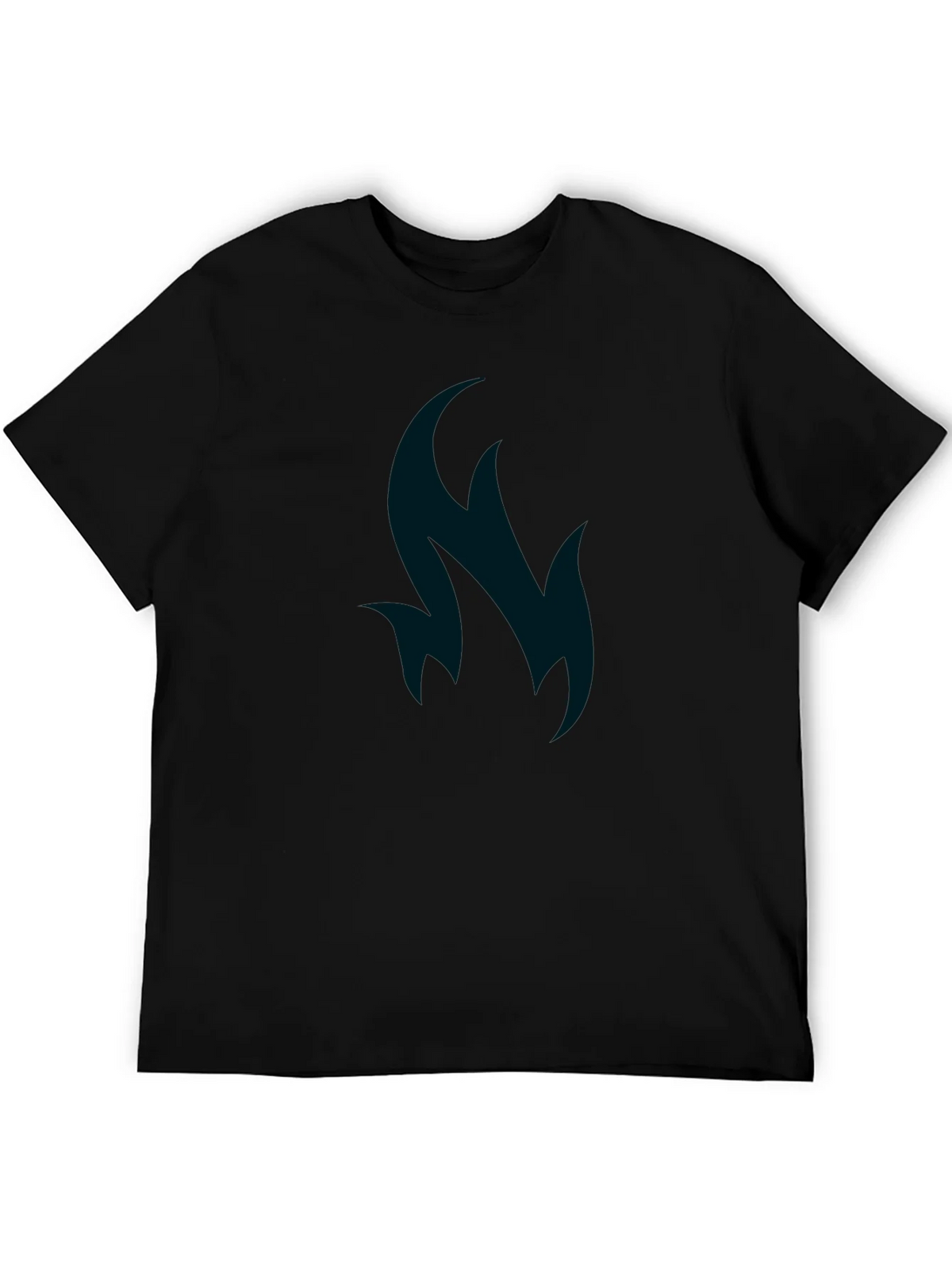 Abstract Flame Graphic Tee - Soft Cotton Blend product image 5