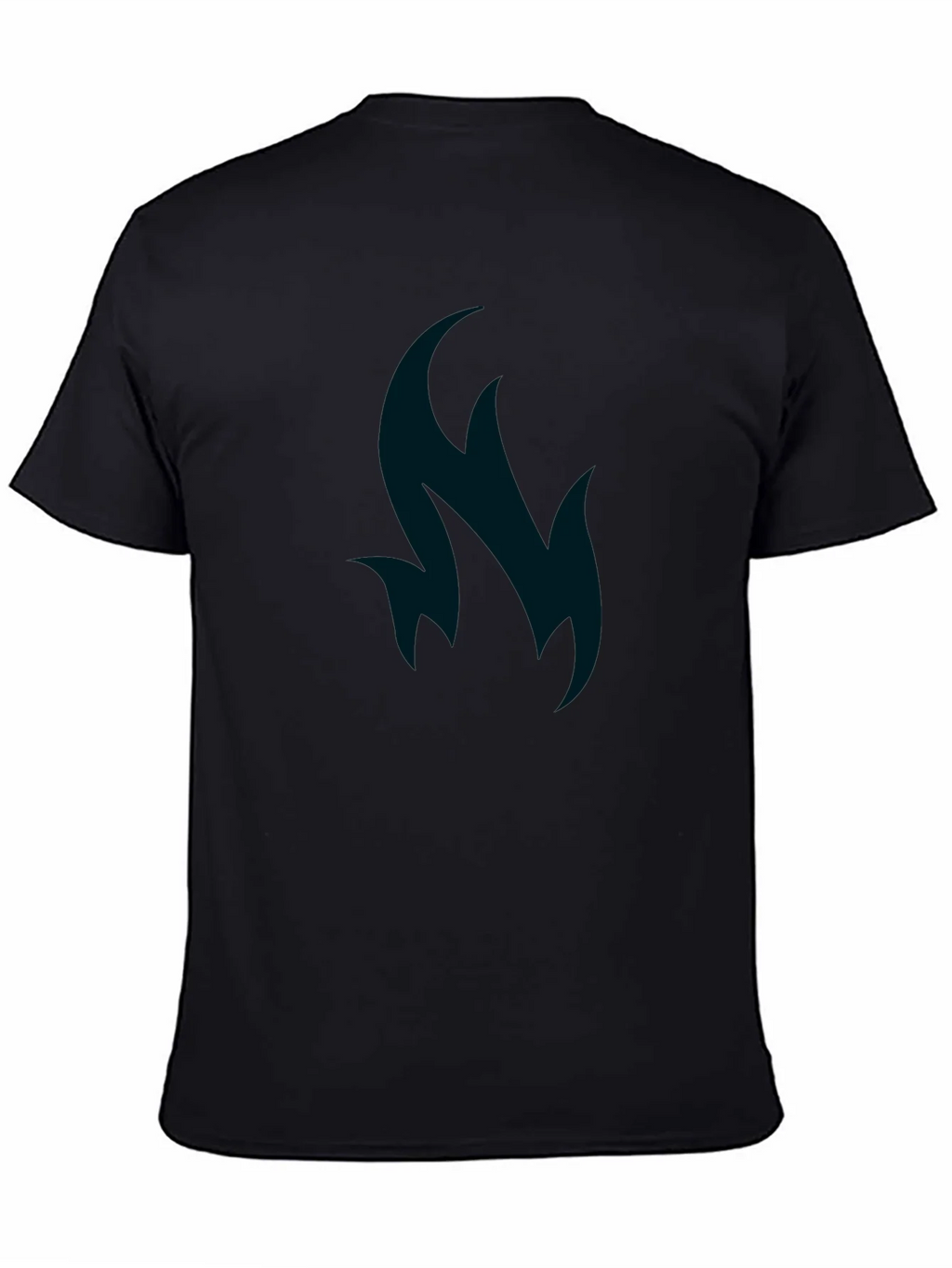 Abstract Flame Graphic Tee - Soft Cotton Blend product image 4