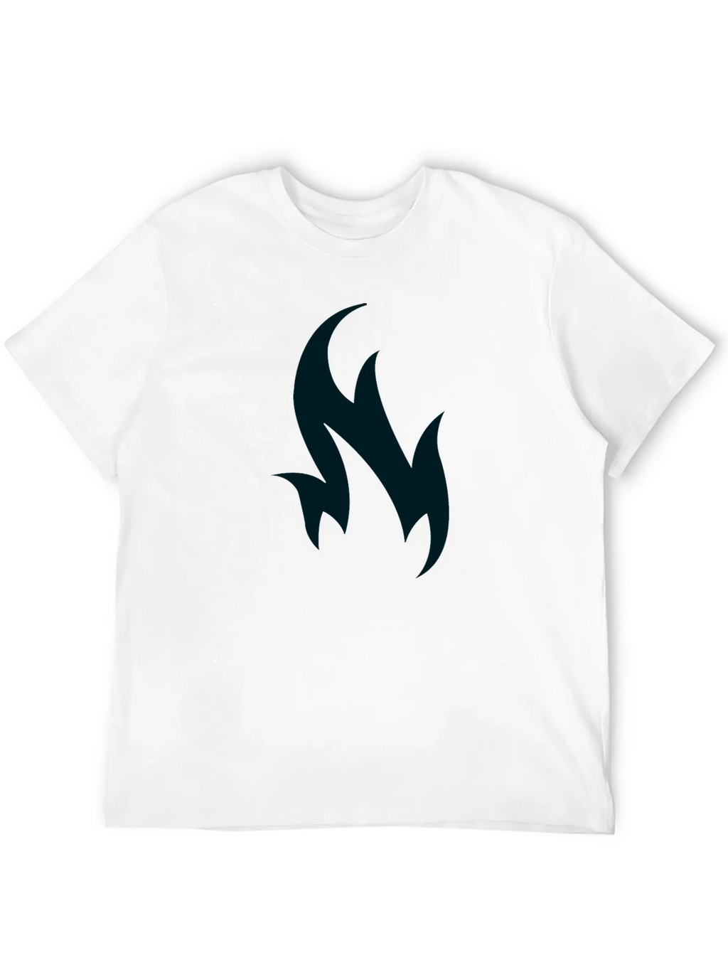 Abstract Flame Graphic Tee - Soft Cotton Blend product image 10