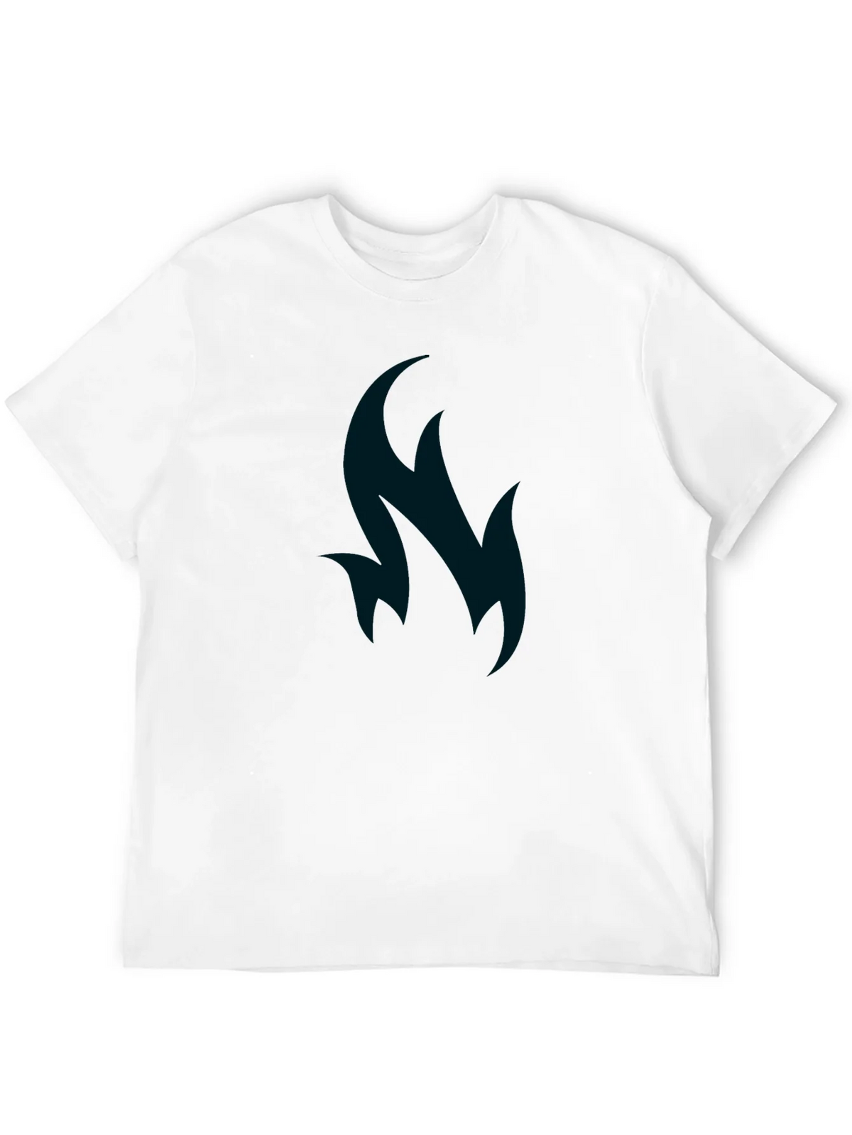 Abstract Flame Graphic Tee - Soft Cotton Blend product image 10