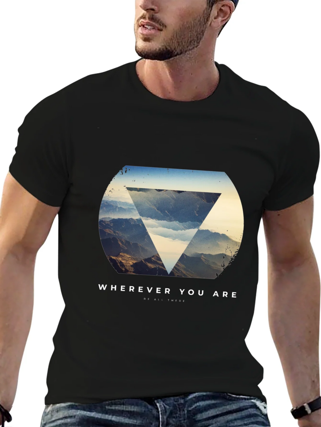 Wherever You Are Graphic Tee - Stylish Black T-Shirt product image 6