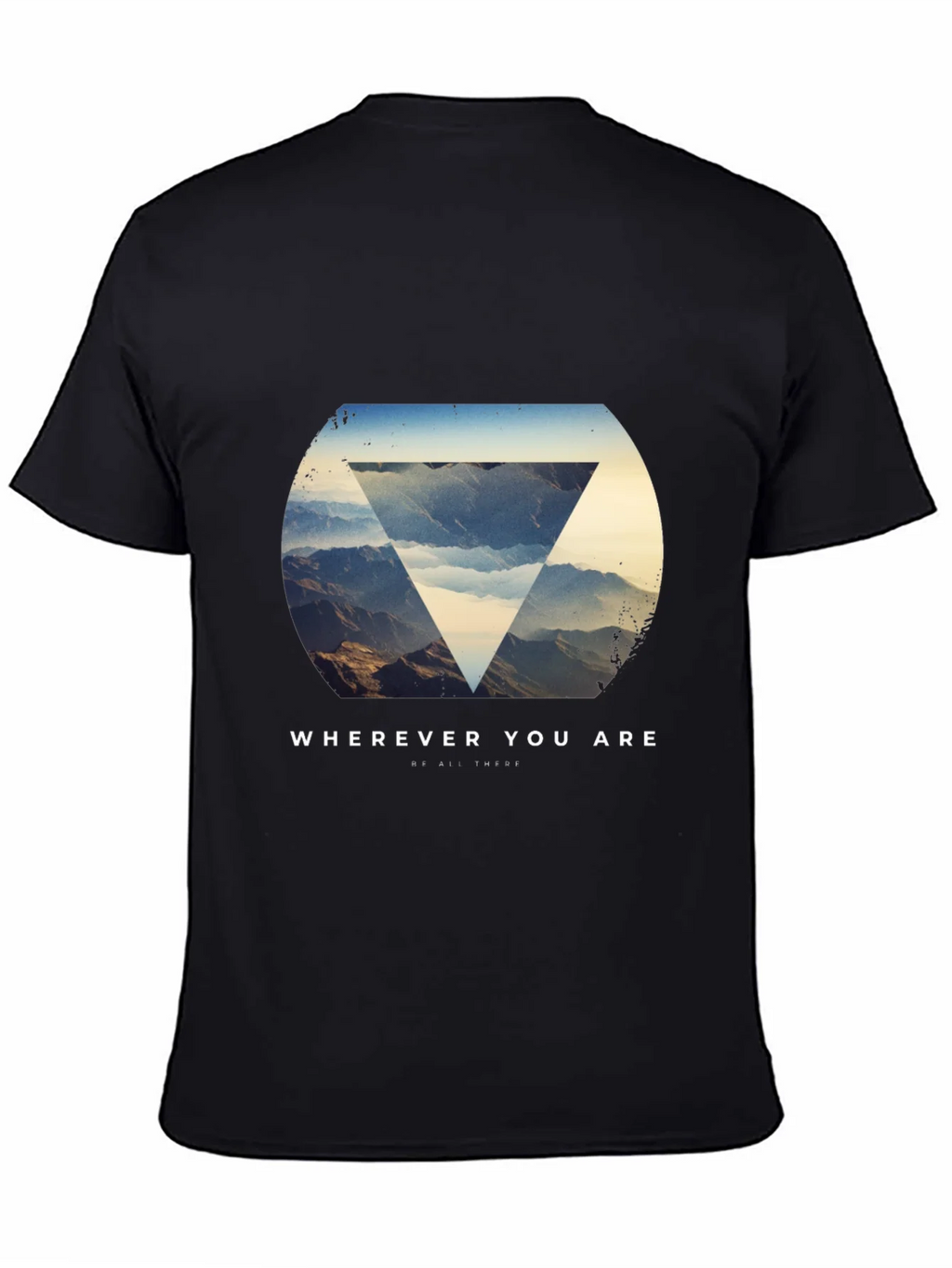 Wherever You Are Graphic Tee - Stylish Black T-Shirt product image 4