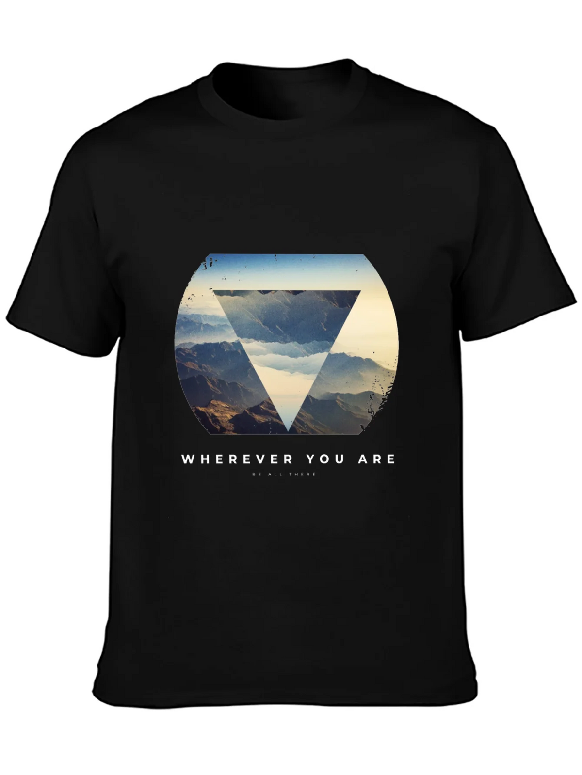 Wherever You Are Graphic Tee - Stylish Black T-Shirt product image 3