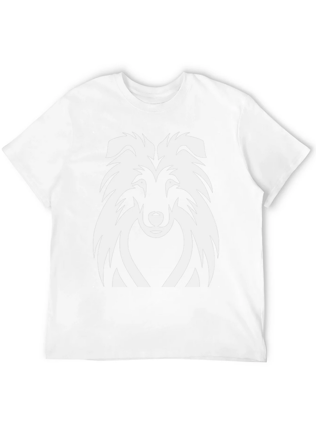 Collie Dog Graphic Tee - Black Cotton T-Shirt product image 11