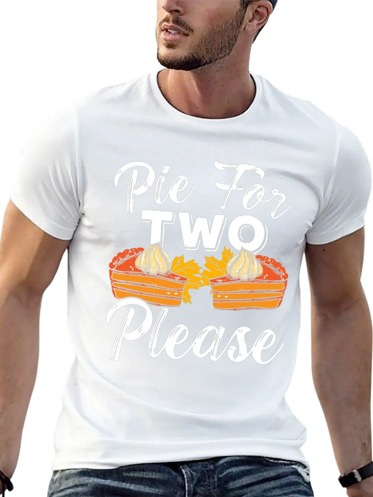 Pie For Two Please T-Shirt - Thanksgiving Apparel product image 12