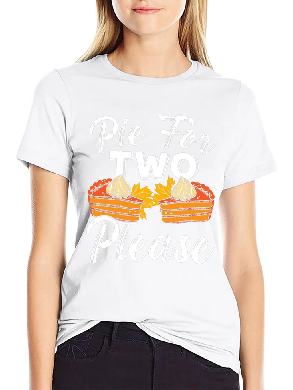 Pie For Two Please T-Shirt - Thanksgiving Apparel product image 8
