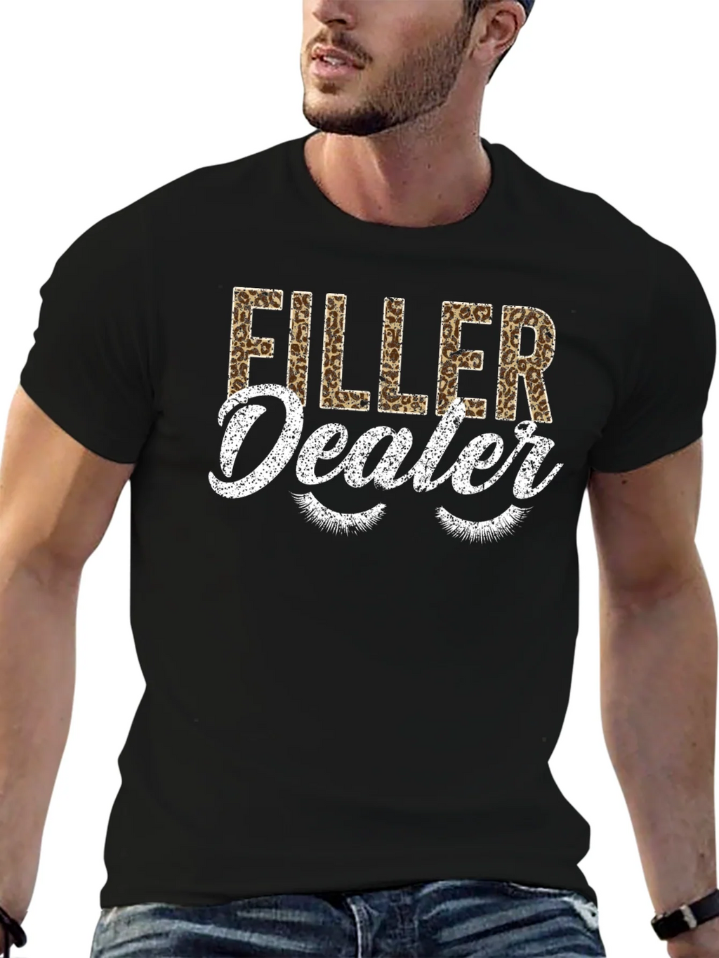 Filler Dealer Leopard Print Graphic Tee product image 3