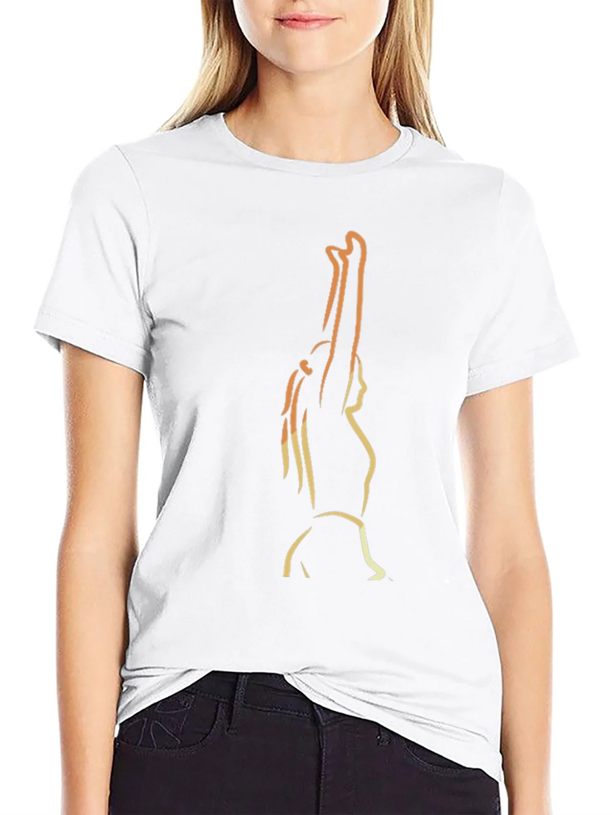 Silhouette Graphic Tee - Black product image 8
