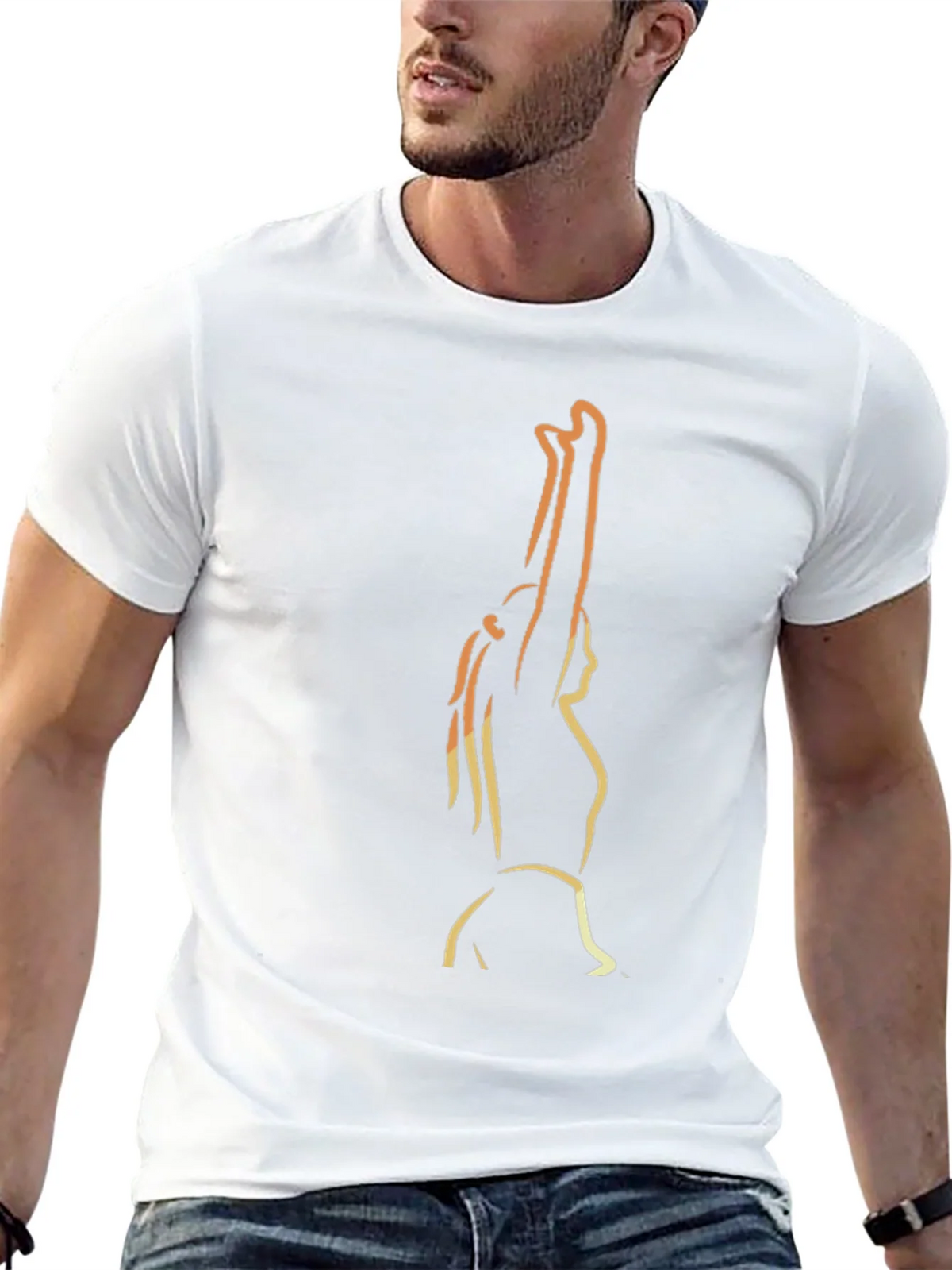 Silhouette Graphic Tee - Black product image 12