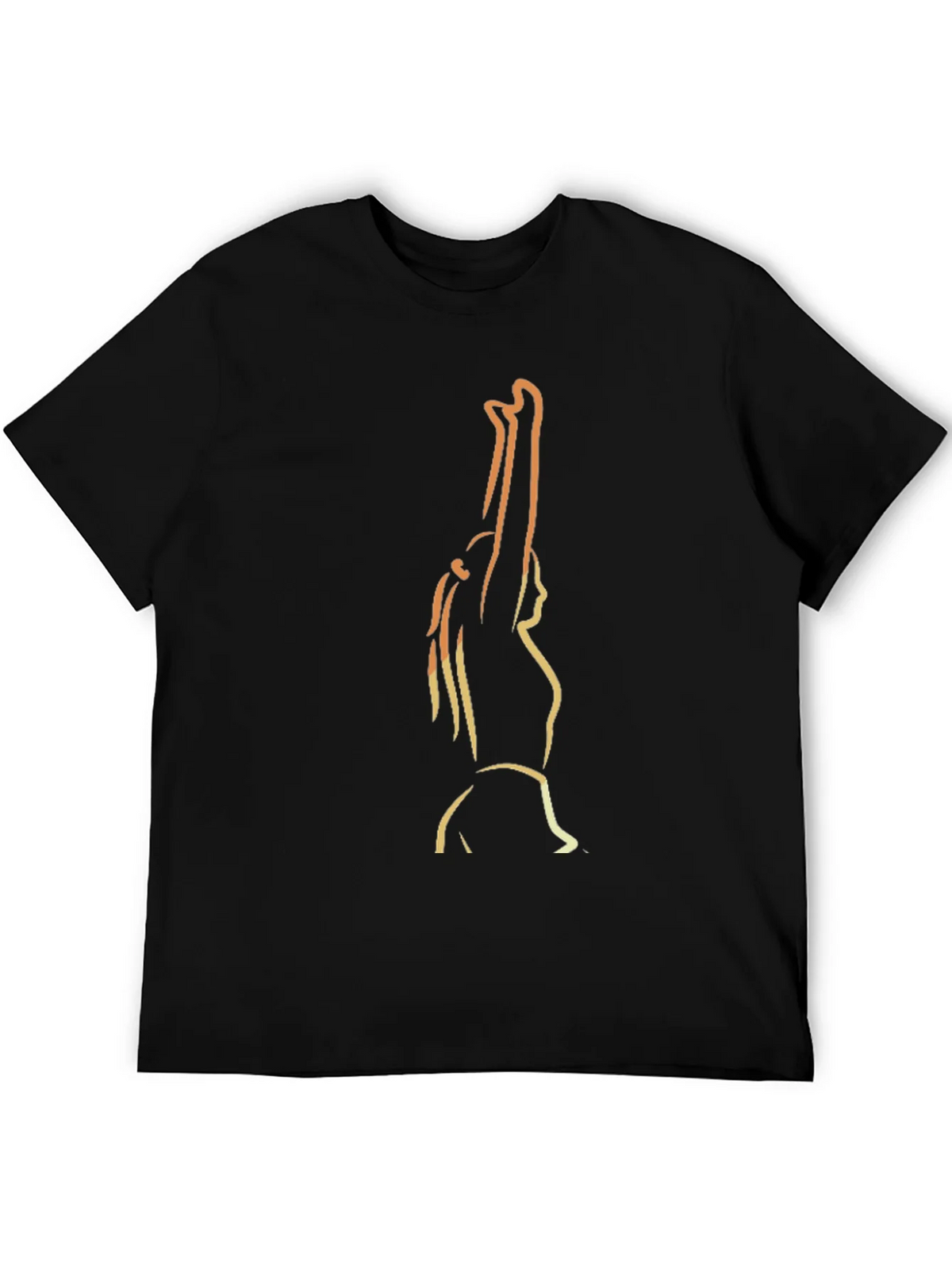 Silhouette Graphic Tee - Black product image 5