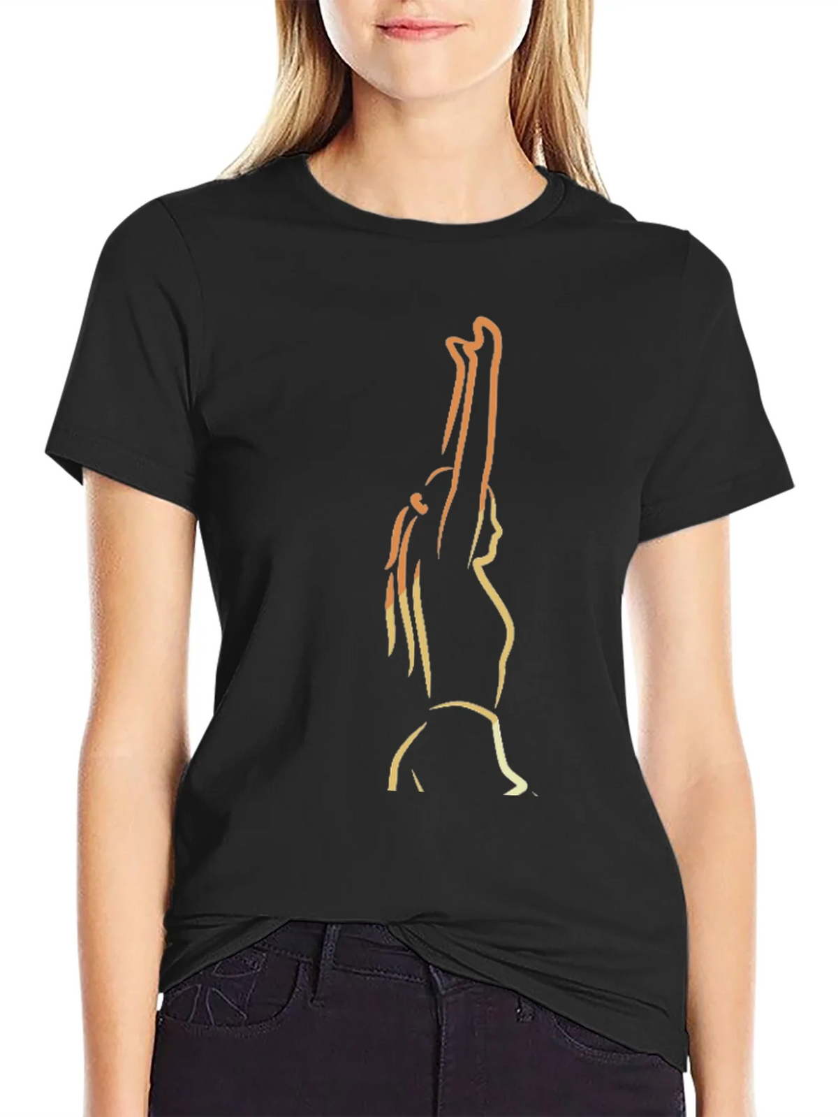 Silhouette Graphic Tee - Black product image 2