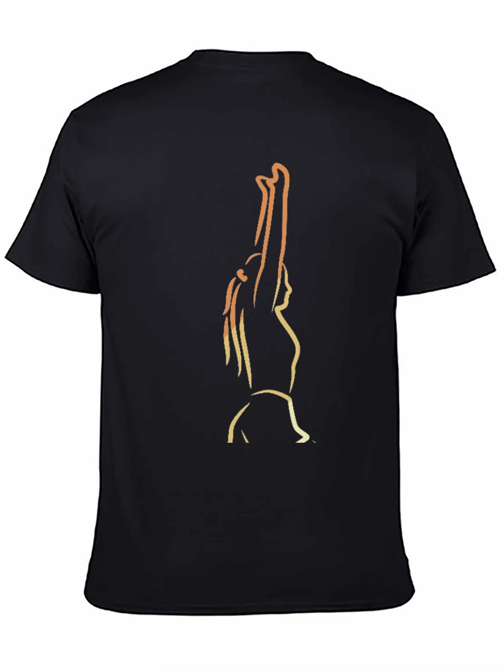 Silhouette Graphic Tee - Black product image 4