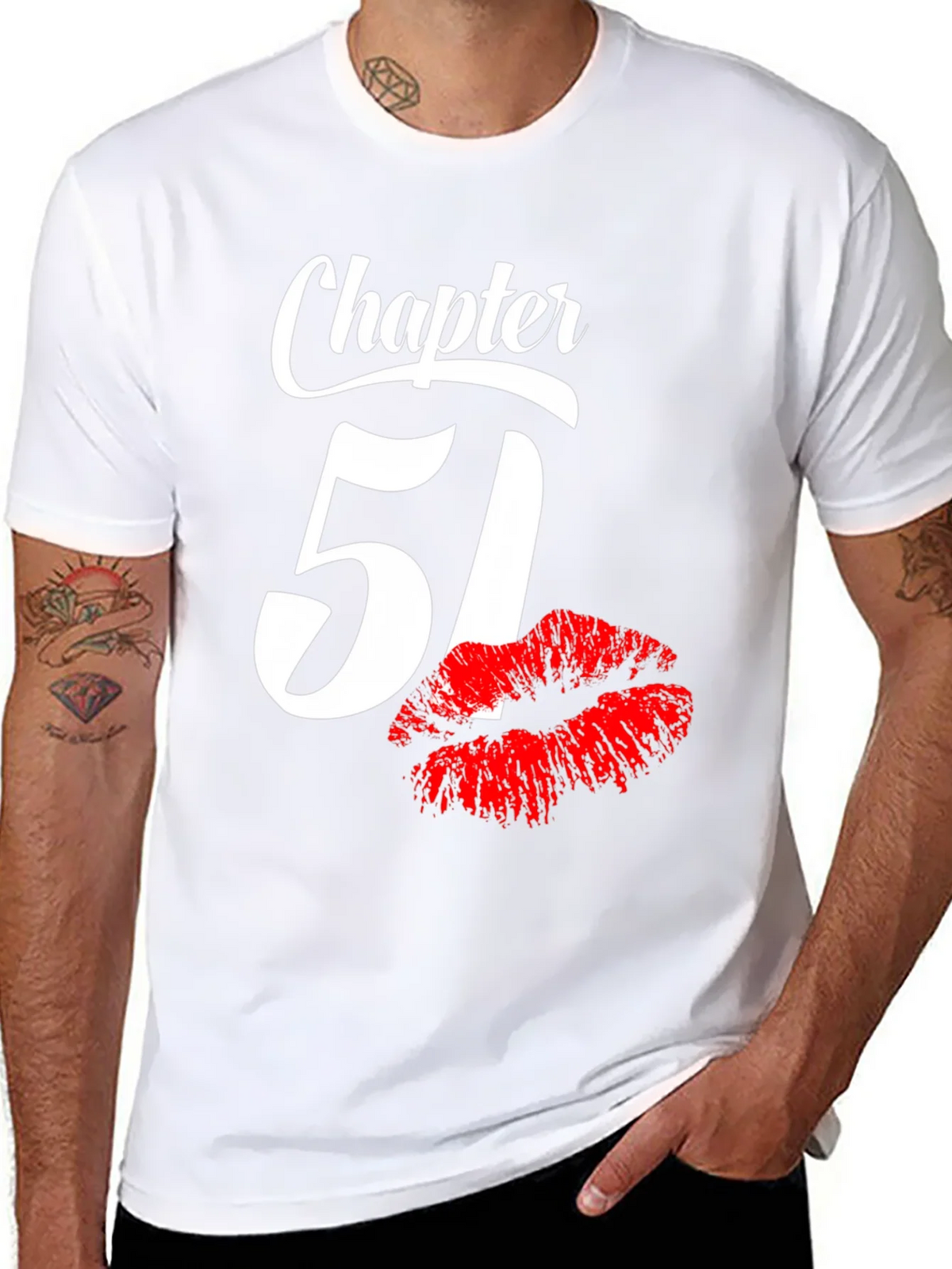 Chapter 51 Birthday T-Shirt with Lip Print product image 7